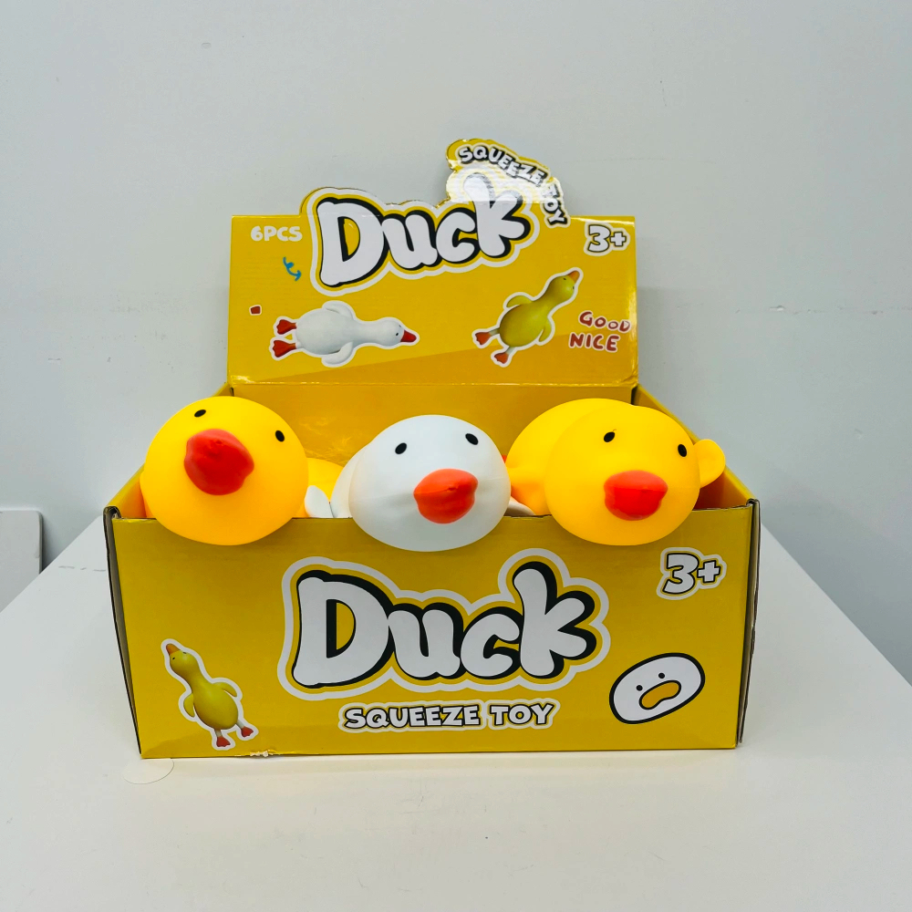 24 Pack kocdam USA Warehouse Cute Jumbo Size 36*16.5cm Duck Squishy Stress Relief Fidget Toy for Kids