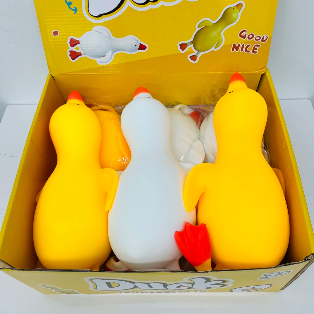 24 Pack kocdam USA Warehouse Cute Jumbo Size 36*16.5cm Duck Squishy Stress Relief Fidget Toy for Kids