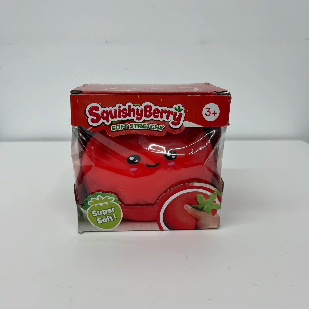 24 Pack kocdam USA Warehouse 15cm*12cm Jumbo Emoji Strawberry Squishy Stress Relief Fidget Toy for Kids