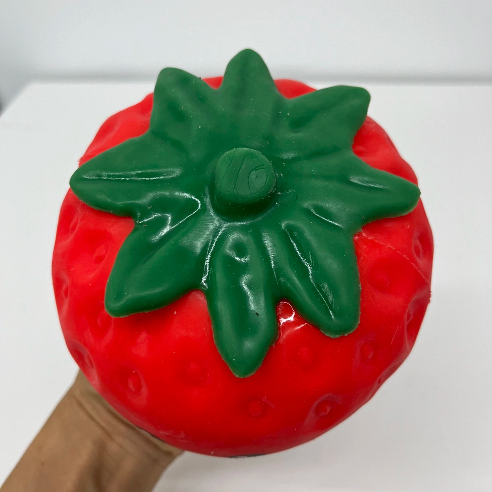 24 Pack kocdam USA Warehouse 15cm*12cm Jumbo Emoji Strawberry Squishy Stress Relief Fidget Toy for Kids