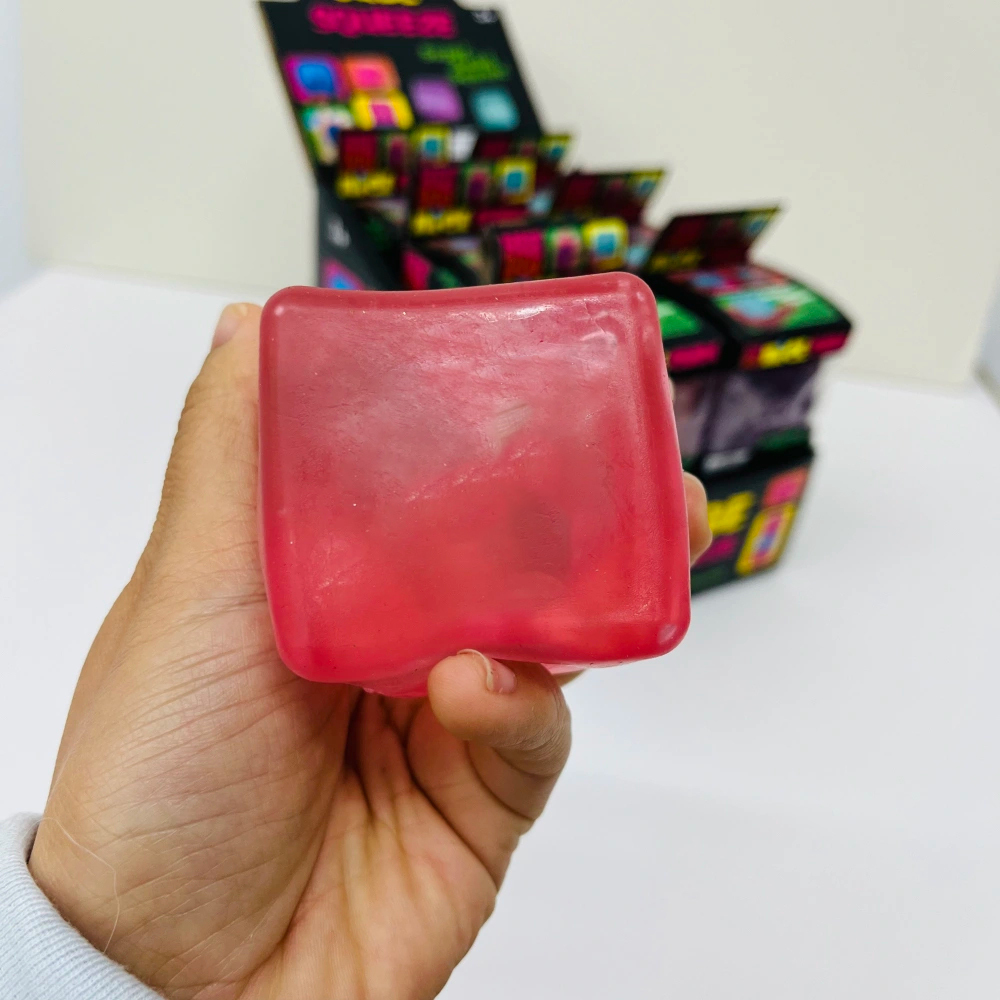 60 Pack KOCDAM USA Warehouse 5.5CM  Style Squishy Ice Nice Stress Cube