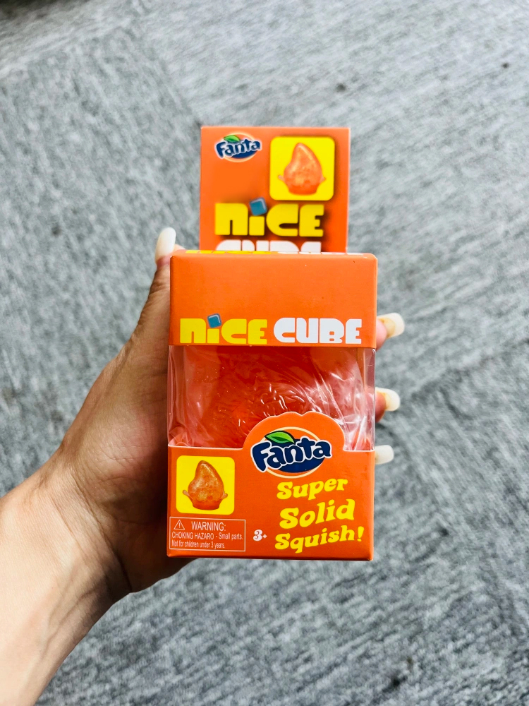 72 Pack KOCDAM USA Warehouse Slow Rising  Style Sprite Pepsi Fanta Dr Pepper Co-branding Water Drop Squishy Stress Relief Fidget Toy for Kids