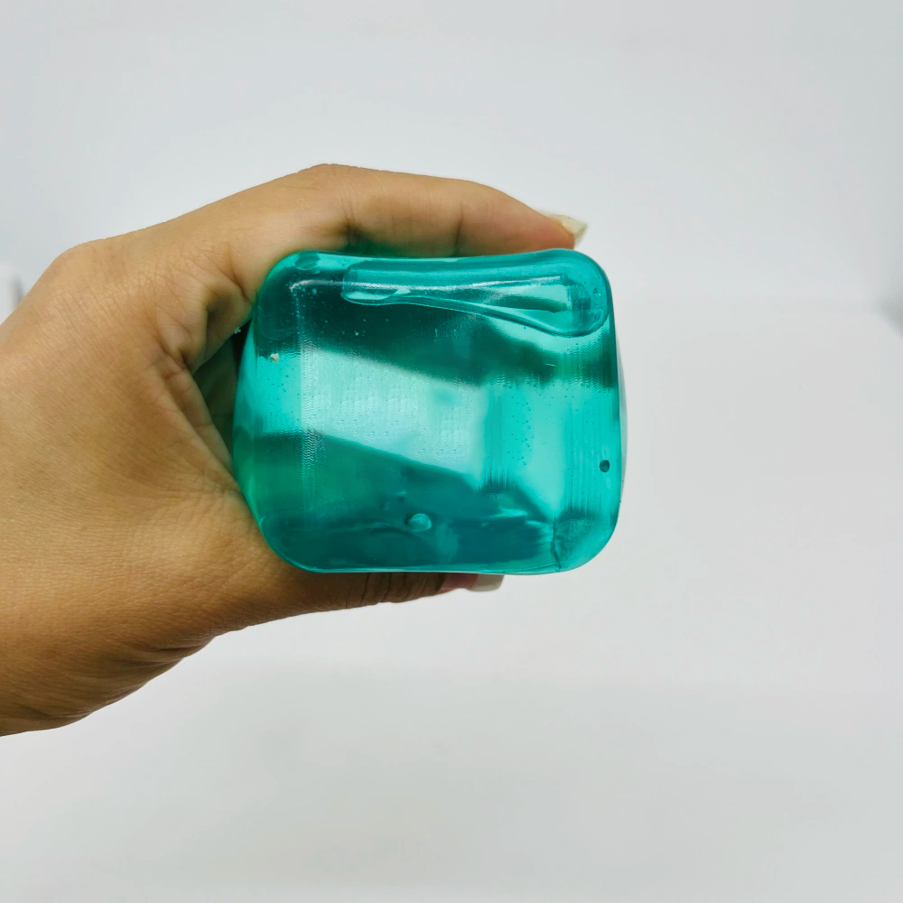 60 Pack KOCDAM USA Warehouse Slow Rising Style Multi-colors 5.5cm Square Ice Cube Squishy Stress Relief Fidget Toy for Kids