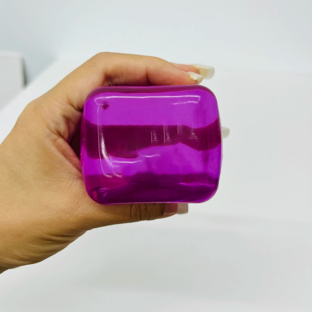 60 Pack KOCDAM USA Warehouse Slow Rising Style Multi-colors 5.5cm Square Ice Cube Squishy Stress Relief Fidget Toy for Kids