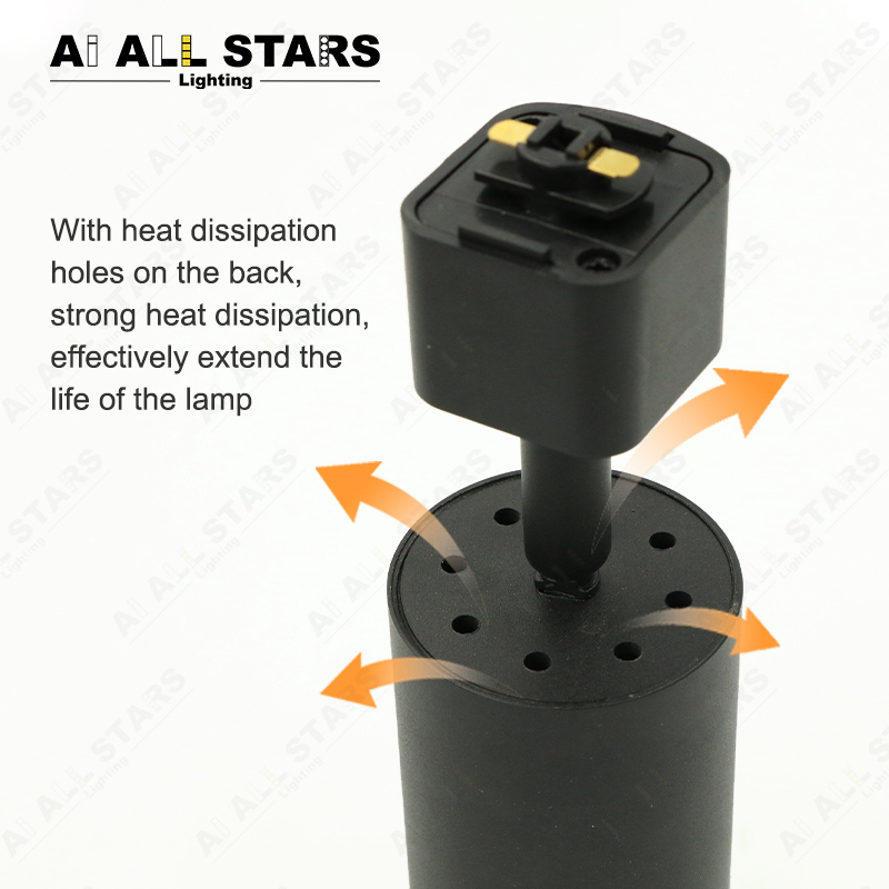gu10 track light adjustable,LED Track Spot Light Housing