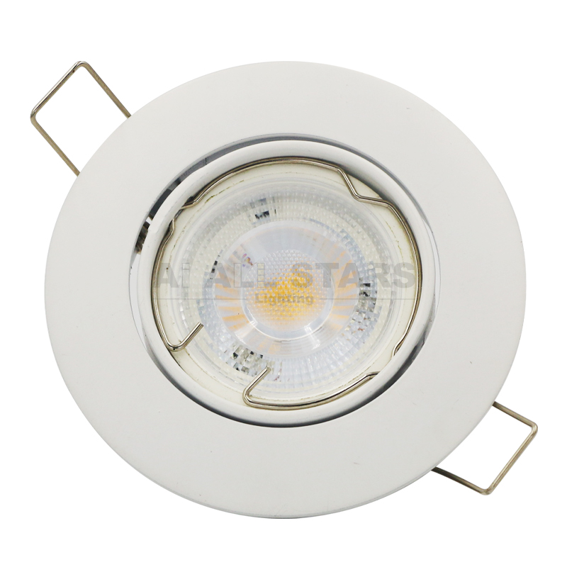 thumbnail interactive-video image 1 of Bonjourled GU10 LED Inground Light Shell – Round Underground Lamp Housing, Chrome 1 of 3