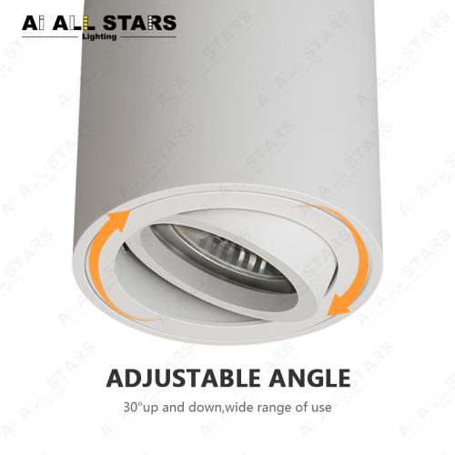 Adjustable Downlight GU10 Fixture,LED Down Light Fixture Housing