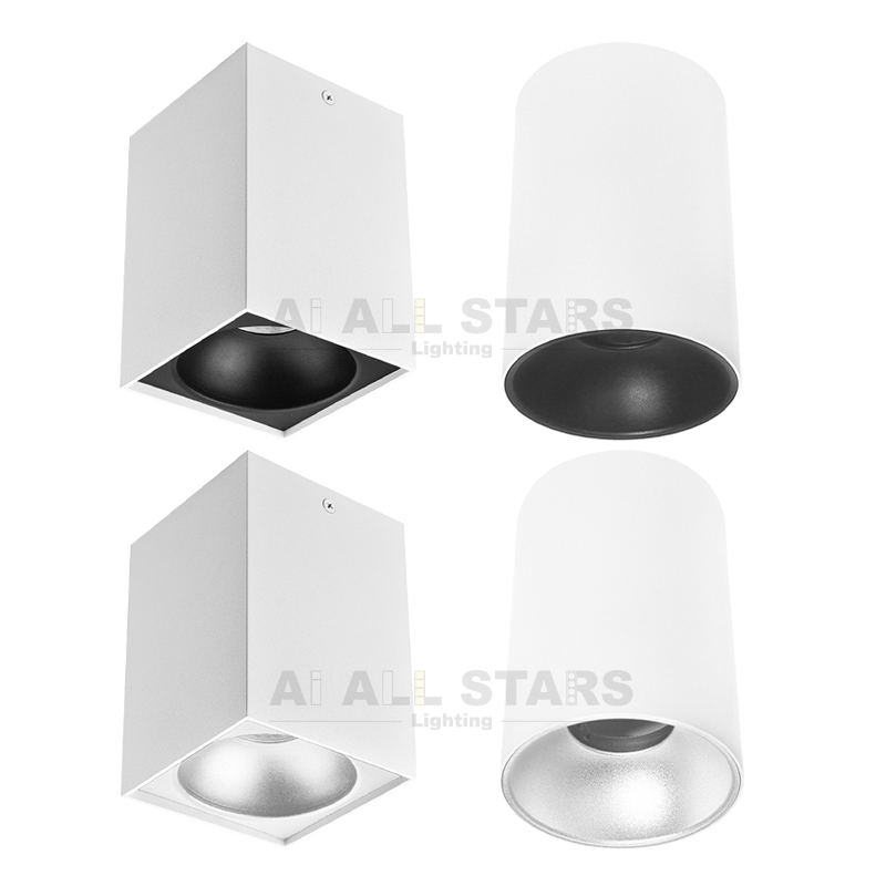 Surface Mount Ceiling Downlight,LED Down Light Fixture Housing