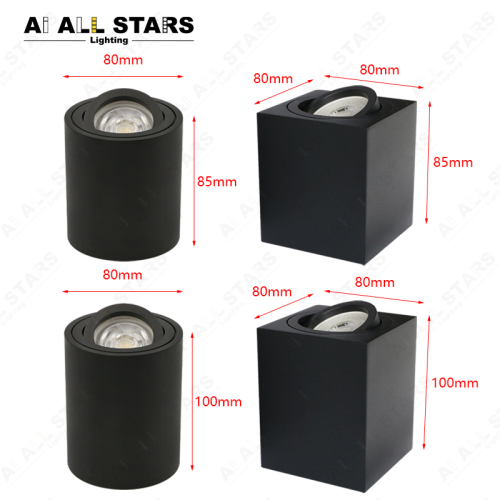 Adjustable Downlight GU10 Fixture,LED Down Light Fixture Housing