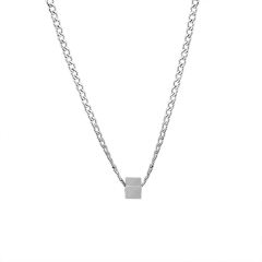 Square necklace chain length 50cm