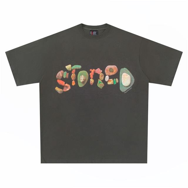 Letter STONE Printed Tee