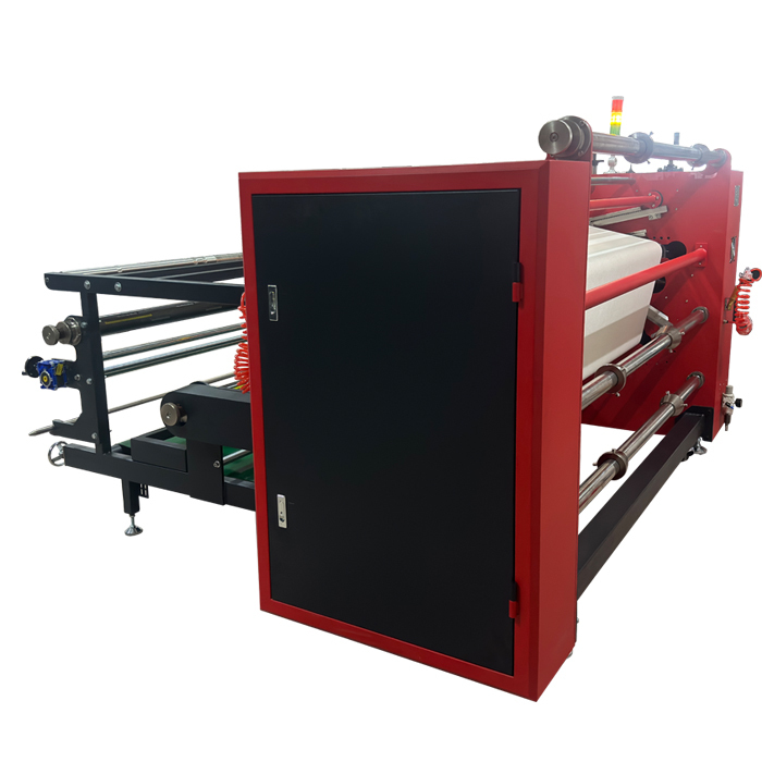 Heat press machine,Pneumatic large fabric heat press transfer machine,Big  flat bed heat press equipment