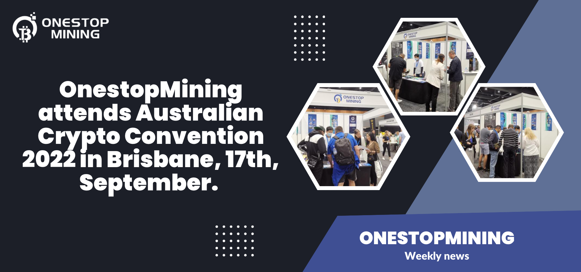 OnestopMining asistió a la Convención Australiana de Cripto 2022