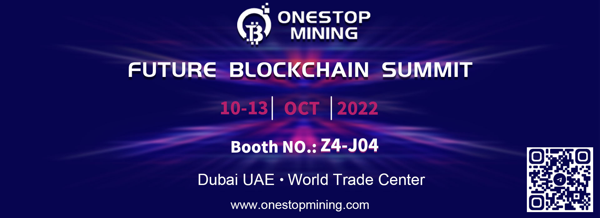 OnestopMining примет участие в 5-м саммите FUTURE BLOCKCHAIN SUMMIT в Дубае