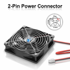 2针直流冷却风扇