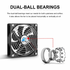 2针直流冷却风扇