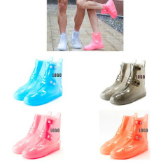 Silicone Rain Shoes Cover W/ Button