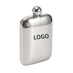 6 Oz Stainless Steel Pocket Flask