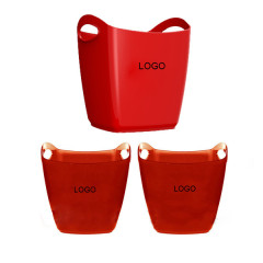 450 Oz Square Shape Ice Bucket W/Double Handle