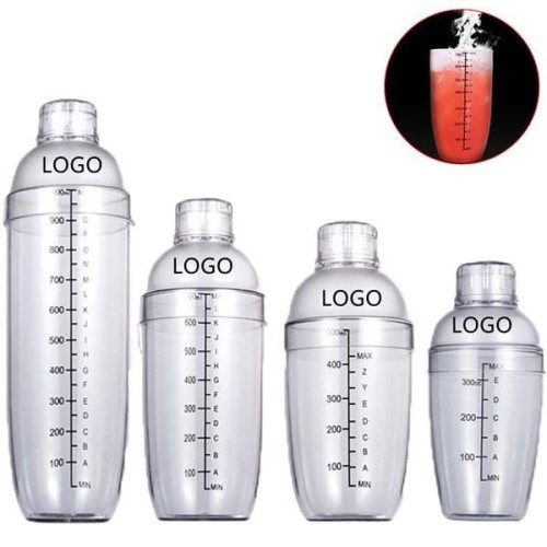 12 Oz Plastic Cocktail Shaker,Cups/Bottle
