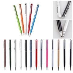 Twist Action Slim Aluminum Ballpoint Pen