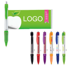 Banner Pen With Pulled Out Personalized Flag