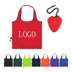 Foldable Strawberry Shape Shopping Tote Bag