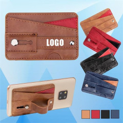 PU Phone Wallet W/ Stand