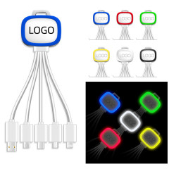 5 in 1 Luminous Data Cable