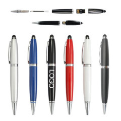 Metal Stylus Pen W/ Drive USB 2.0(125 MB)