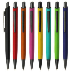 Soft-Touch Metal Ballpoint Pen