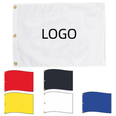 Single-Sided Flag with Canvas Webbing