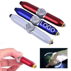 LED Light Stylus Pen Rotating Finger Top