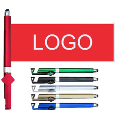 Banner Promotional Message Pen W/ Phone Stand