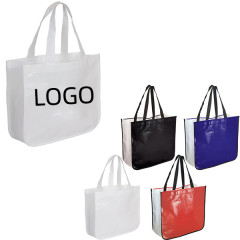 Extra Large Laminated Shopping Tote