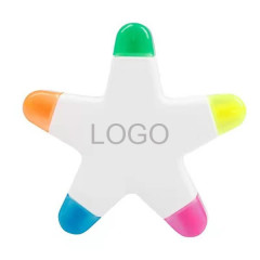 Star Shaped 5-in-1 Color Highlighter