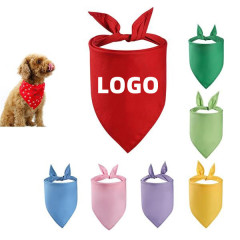 Cotton Triangle Pet Bandanna