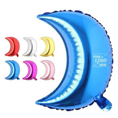 36 Inches Aluminum Foil Moon Shaped Balloons