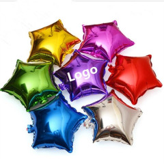 18 Inches Aluminum Foil Star Shaped Balloons