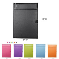 PU Magnetic Clipboard W/ Pen Holder