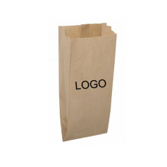 14.5" H "V" Pinch Bottom Food Paper Bag