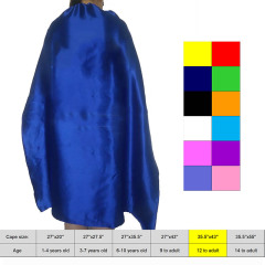 35.5''x 43'' Adult Superhero Cape