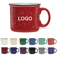 15 Oz Speckle-It Ceramic Camping Mug