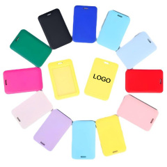 Sliding Plastic ID Card Holder