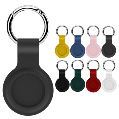 Silicone Air Tag Protective Case W/ Metal Ring