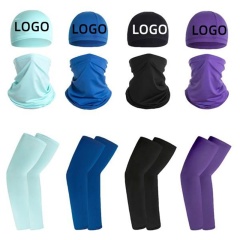 3-in-1 Cooling Sun Protection Kit – Cap, Neck gaiter & Sleeves