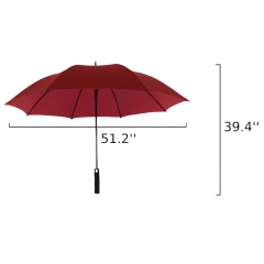 Auto Open Stick Umbrella (51.2" D）