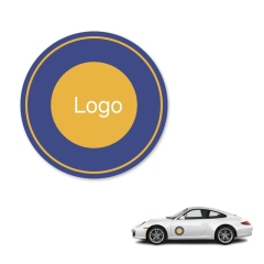 5 3/4" D Circle Car Magnet