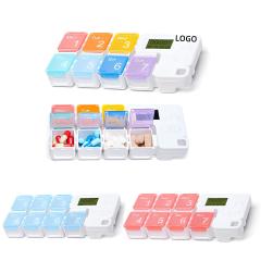 7-Compartment Pillbox W/ Alarm