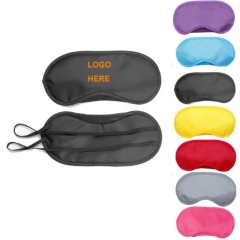 Polyester Sleep Mask W/ Dual Elastic Straps